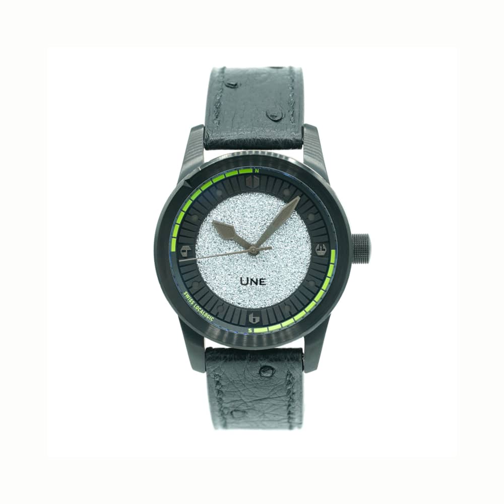 Une watch with osmium dial